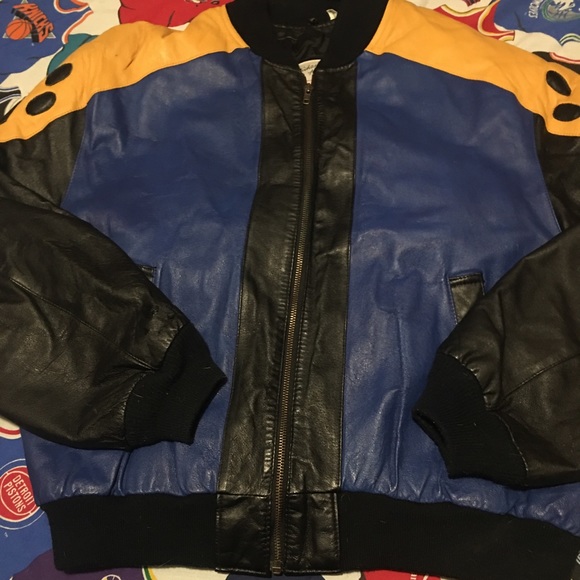 Vintage Other - Vintage 1991 Michael Hoban Leather hip hop jacket